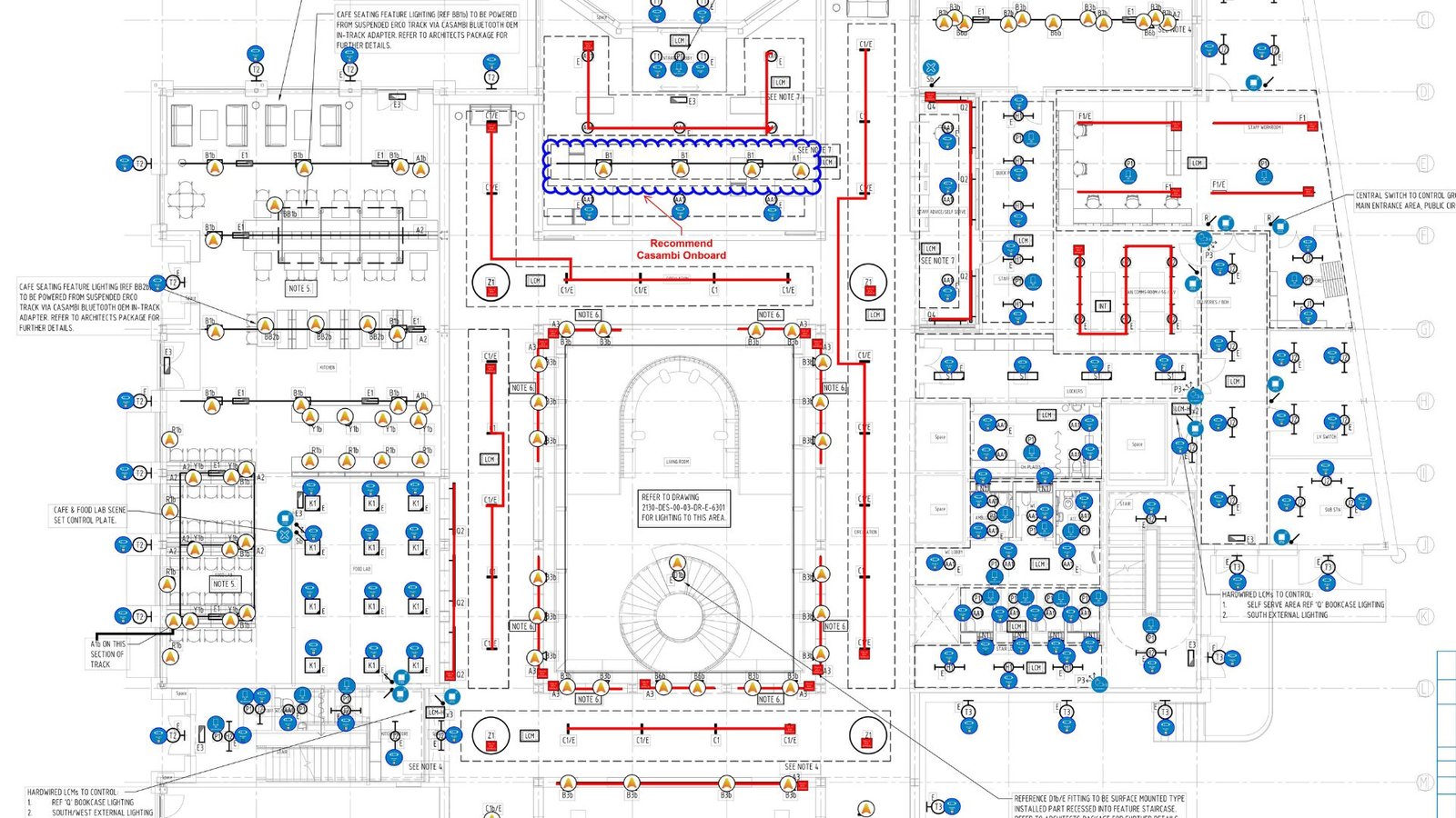 Casambi Control System Design | Holders Wireless Lighting Control
