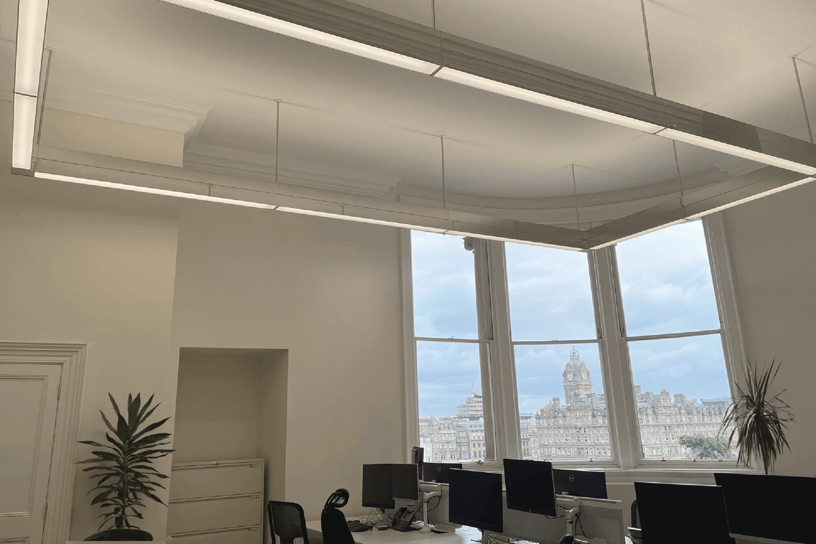 Bank of Scotland Headquarters Holders Wireless Lighting Control