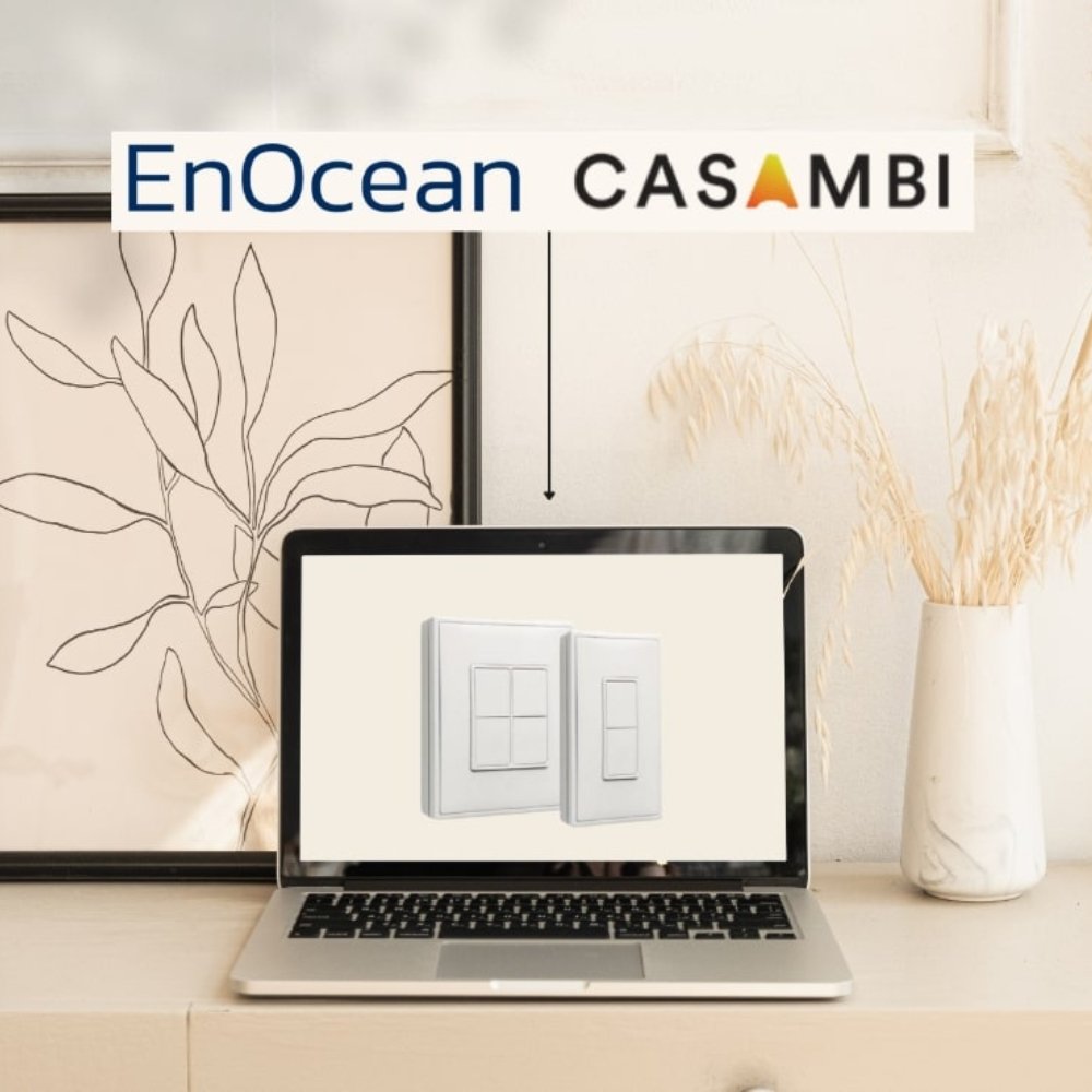 EnOcean and Casambi Bluetooth Lighting Control Solutions